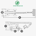 Чертеж Телескопический подъемник Dingli BT30SERT