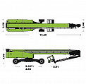 Чертеж Телескопический подъемник ZOOMLION ZT51J
