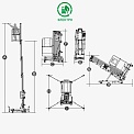 Чертеж Мачтовый подъемник Dingli GTWY12.5-1300