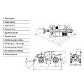 Чертеж Телескопический погрузчик Heli 35THCJ13-CU/L (35H88-125-C3)