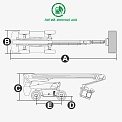 Чертеж Телескопический подъемник Dingli BT22BERT